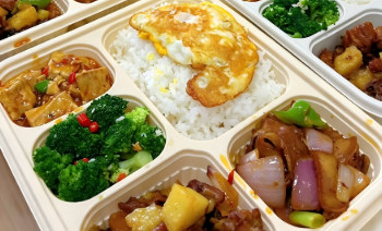 重庆团餐配送，工作餐员工餐盒饭配送认准雅福